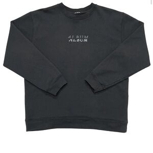 Men's Album Black Pullover Sweater